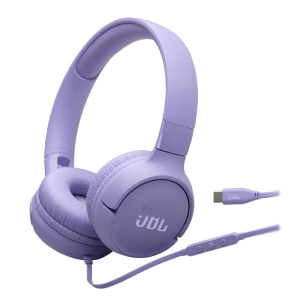 HEADSET JBL T520 ALÁMBRICO USB-C JBLT520CWHTAM